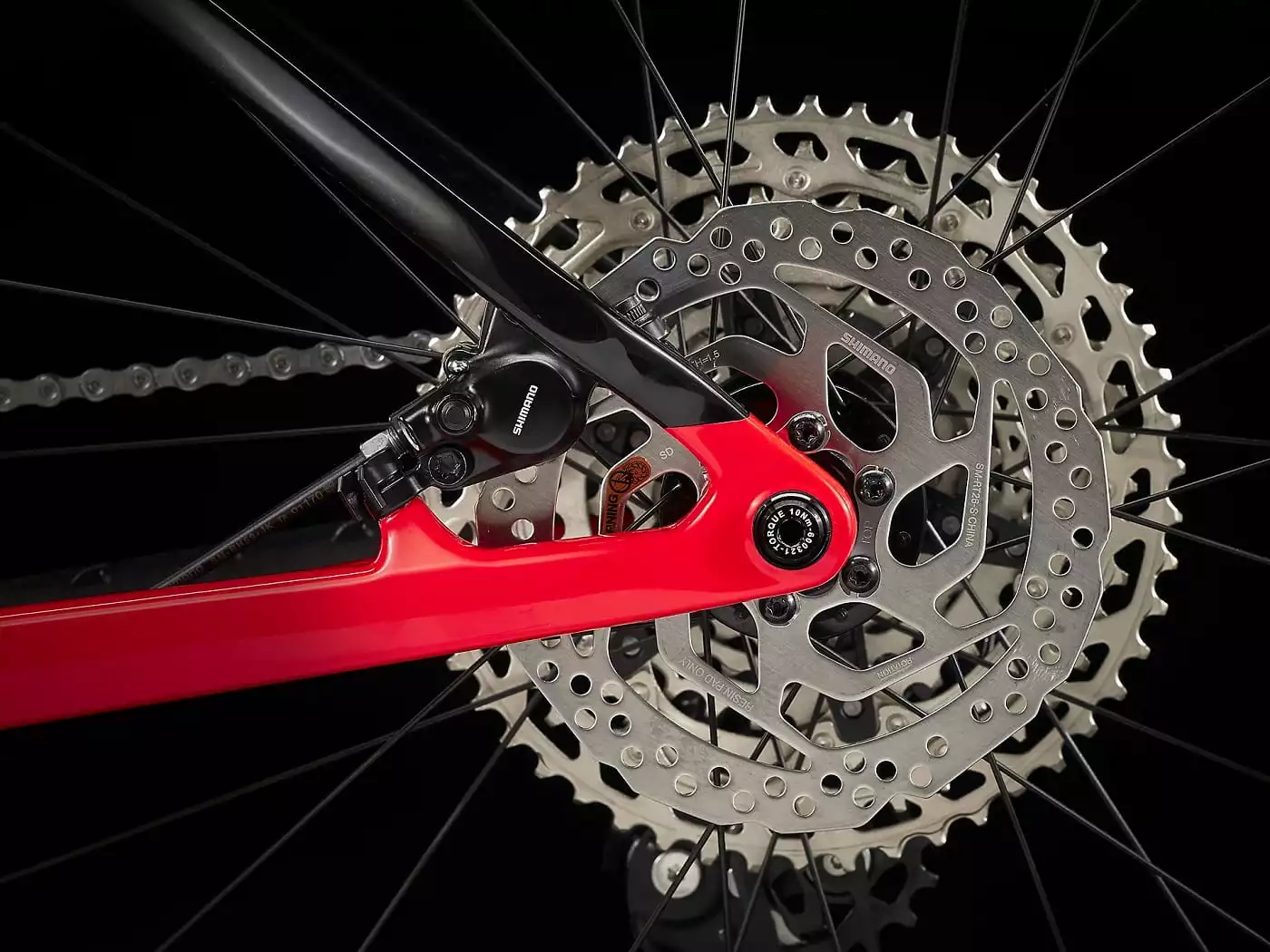 Procaliber 9.5 Radioactief Rood/Trek Zwart 5 Procaliber 9.5 Radioactief Rood/Trek Zwart - Afbeelding 5