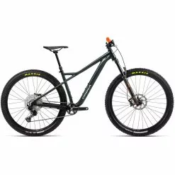 Orbea LAUFEY H10 Donkergroen Metallic - Lime Green