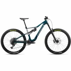 Orbea RALLON M10 Jade Green Carbon (Glans)-Stone Silver (Mat)