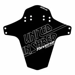 Reverse United In Shred Mudfender - Zwart/wit