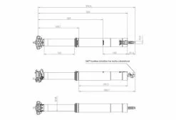 Bike Yoke Revive Max Internal Passage Telescopic Seatpost Black (No Command) -Goedkope Mountainbikes Winkel 1844039603fb910a36be0.33676769