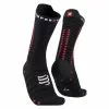 Paar Compressport Pro Racing Sokken V4.0 Ultralight Bike Zwart