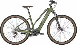 Scott Sub Cross ERIDE 10 Lady Beetle Green / Titanium Flash E-Bike Crossfiets Dames