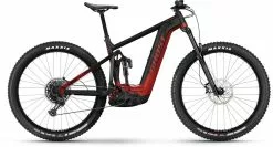 Ghost E-Riot AM Essential Black / Pearl Deep Red E-Bike Fully Mountainbike