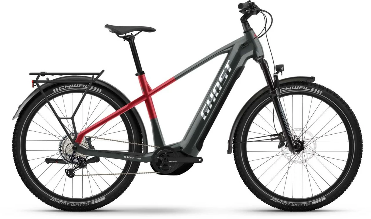 Ghost E-Teru Pro EQ Black / Pearl Deep Red E-Bike Hardtail Mountainbike 1 Ghost E-Teru Pro EQ Black / Pearl Deep Red E-Bike Hardtail Mountainbike