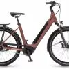 Winora Sinus N5f Maroonred Matt E-Bike Trekkingfiets Lage Instap