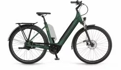 Winora Sinus R380auto I625Wh Pinegreen Matt E-Bike Trekkingfiets Lage Instap