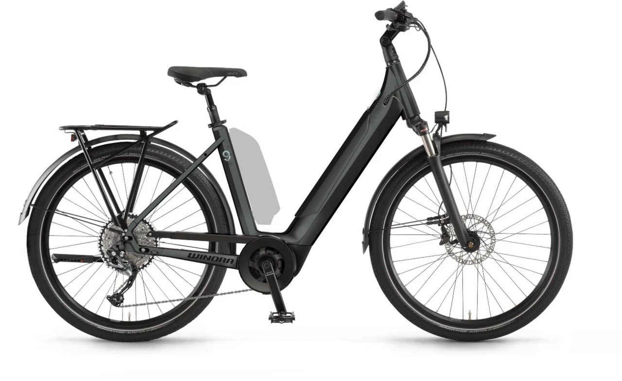 Winora Sinus 9 I625Wh Darkslategrey Matt E-Bike Trekkingfiets Lage Instap 1 Winora Sinus 9 I625Wh Darkslategrey Matt E-Bike Trekkingfiets Lage Instap