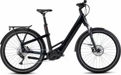Winora Yakun 10 Darkblue E-Bike Trekkingfiets Lage Instap