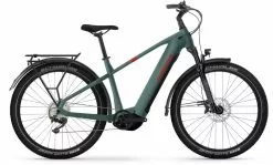 Winora Yucatan X12 Metallic Stone Blue Matte E-Bike Trekkingfiets Heren