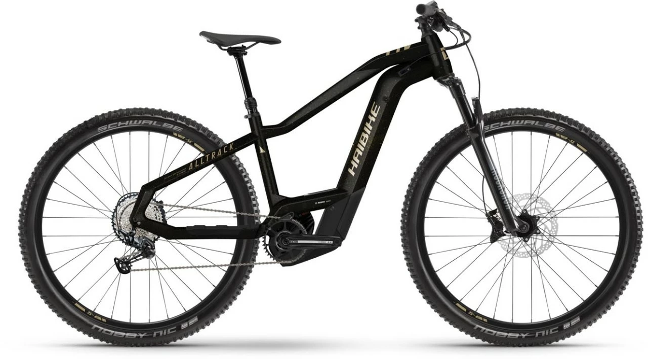 Haibike ALLTRACK 10 Gloss Blk Metallic / Tan E-Bike Hardtail Mountainbike 1 Haibike ALLTRACK 10 Gloss Blk Metallic / Tan E-Bike Hardtail Mountainbike