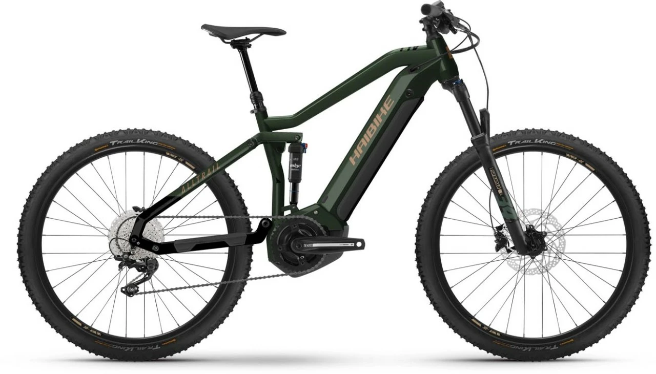 Haibike ALLTRAIL 4 29 Matte Green Metal / Gld Blk E-Bike Fully Mountainbike 1 Haibike ALLTRAIL 4 29 Matte Green Metal / Gld Blk E-Bike Fully Mountainbike