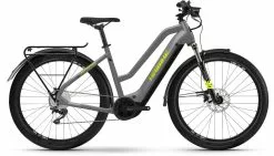 Haibike Trekking 6 Gloss Grey Neon / Ylw E-Bike Trekkingfiets Dames