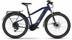 Haibike Trekking 7 I630Wh Blue/sand E-Bike Trekkingfiets Heren