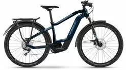 Haibike Trekking 8 Gloss Roy / Blue Met / Silver E-Bike Trekkingfiets Heren