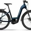 Haibike Trekking 8 Gloss Roy / Blue Met / Silver E-Bike Trekkingfiets Lage Instap