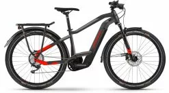 Haibike Trekking 9 I625Wh Anthracite/red E-Bike Trekkingfiets Heren