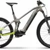 Haibike AllMtn 2 Gloss Grey Lemon Blk E-Bike Fully Mountainbike