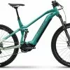 Haibike AllMtn 2 Gloss Aqua Green Blk E-Bike Fully Mountainbike