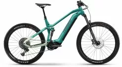 Haibike AllMtn 2 Gloss Aqua Green Blk E-Bike Fully Mountainbike