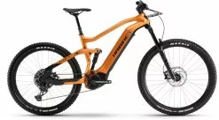 Haibike AllMtn CF 6 Gloss Matte Gorange Blk E-Bike Fully Mountainbike