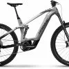 Haibike AllMtn CF 9 Gloss Grey Blk E-Bike Fully Mountainbike