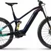 Haibike Nduro 8 Freeride Gloss Navy Pink Aqua Titan E-Bike Fully Mountainbike
