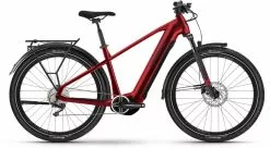 Haibike Trekking 5 Dynamite Red/black Gloss E-Bike Trekkingfiets Heren