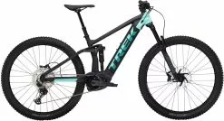 Trek Rail 5 625Wh Matte Trek Black / Miami Green E-Bike Fully Mountainbike
