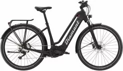 Diamant Zouma Deluxe+ TIE Tiefschwarz E-Bike Trekkingfiets Lage Instap