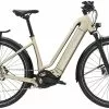 Diamant Zouma Deluxe+ TIE Alvitgrau Metallic E-Bike Trekkingfiets Lage Instap
