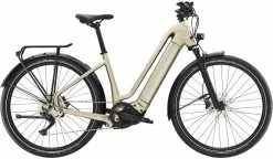 Diamant Zouma Deluxe+ TIE Alvitgrau Metallic E-Bike Trekkingfiets Lage Instap