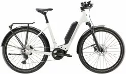 Diamant Zing Gen 2 TIE 545Wh Weiss E-Bike Trekkingfiets Lage Instap