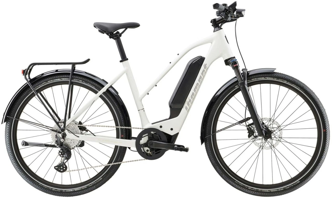 Diamant Zing Gen 2 TRA 545Wh Weiss E-Bike Trekkingfiets Dames 1 Diamant Zing Gen 2 TRA 545Wh Weiss E-Bike Trekkingfiets Dames