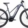 Cube Reaction Hybrid Performance 625 Metallicgrey N White E-Bike Hardtail Mountainbike Dames