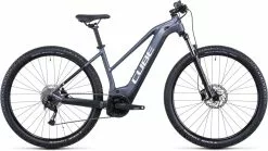 Cube Reaction Hybrid Performance 625 Metallicgrey N White E-Bike Hardtail Mountainbike Dames