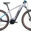 Cube Reaction Hybrid Performance 500 Polarsilver N Blue E-Bike Hardtail Mountainbike