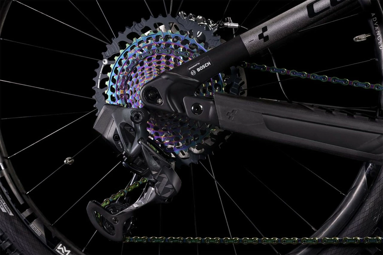 Cube Stereo Hybrid 140 HPC SLT 625 27.5 Prizmsilver N Carbon E-Bike Fully Mountainbike 6 Cube Stereo Hybrid 140 HPC SLT 625 27.5 Prizmsilver N Carbon E-Bike Fully Mountainbike - Afbeelding 6