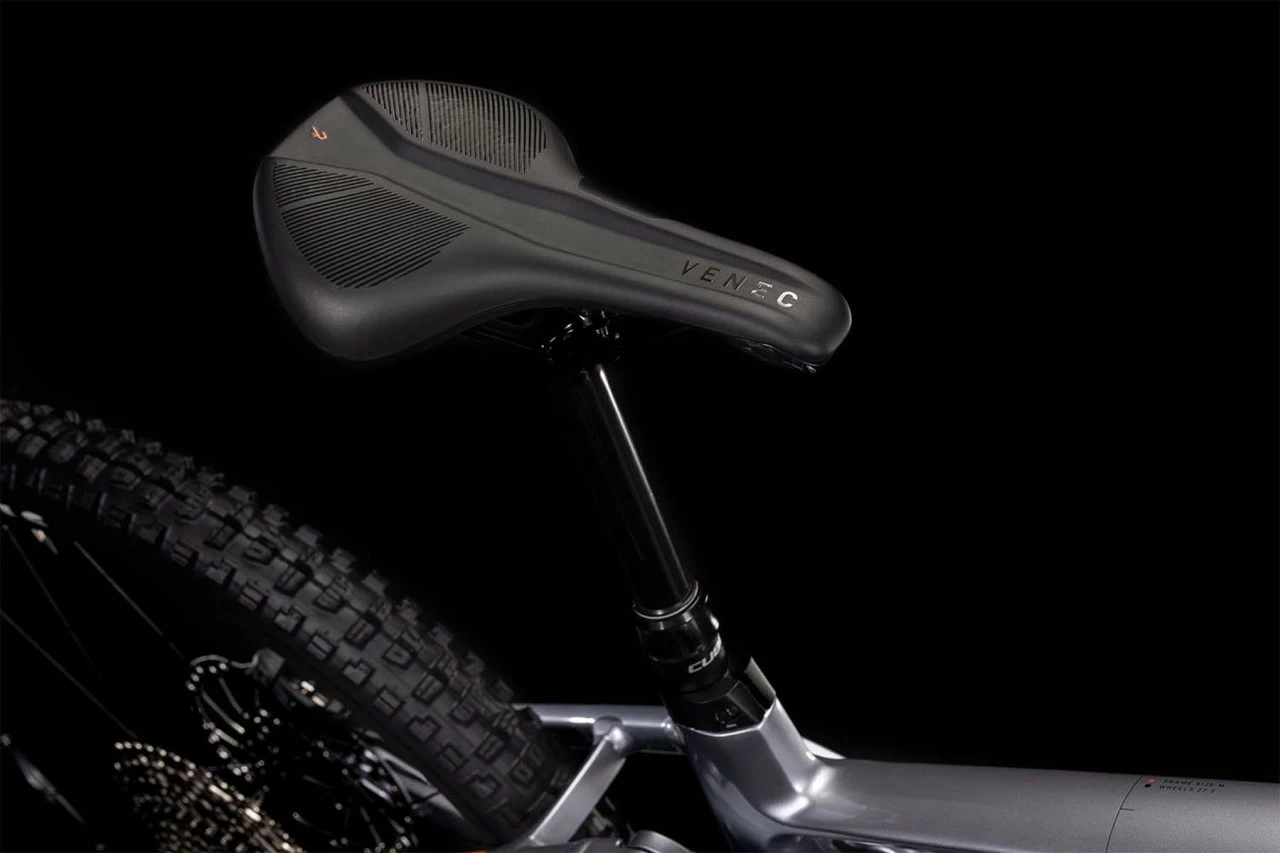 Cube Stereo Hybrid 160 HPC SL 750 27.5 Polarsilver N Orange E-Bike Fully Mountainbike 4 Cube Stereo Hybrid 160 HPC SL 750 27.5 Polarsilver N Orange E-Bike Fully Mountainbike - Afbeelding 4