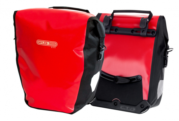 Ortlieb Sport-Roller City Pair Of Bike Bag 25 L Red Black 1 Ortlieb Sport-Roller City Pair Of Bike Bag 25 L Red Black