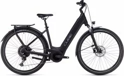 Cube Touring Hybrid Pro 625 Black N Metal E-Bike Trekkingfiets Lage Instap