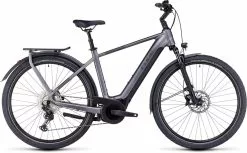 Cube Touring Hybrid EXC 625 Grey N Metal E-Bike Trekkingfiets Heren
