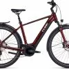 Cube Touring Hybrid EXC 625 Red N White E-Bike Trekkingfiets Heren