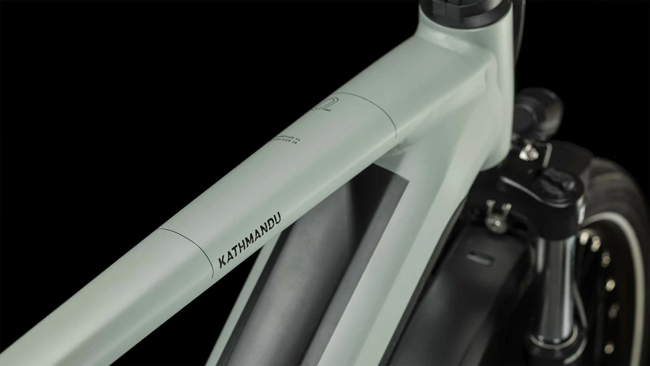 Cube Kathmandu Hybrid ONE 750 Swampgrey N Black E-Bike Trekkingfiets Heren 2 Cube Kathmandu Hybrid ONE 750 Swampgrey N Black E-Bike Trekkingfiets Heren - Afbeelding 2