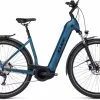 Cube Kathmandu Hybrid ONE 625 Blue N Black E-Bike Trekkingfiets Lage Instap