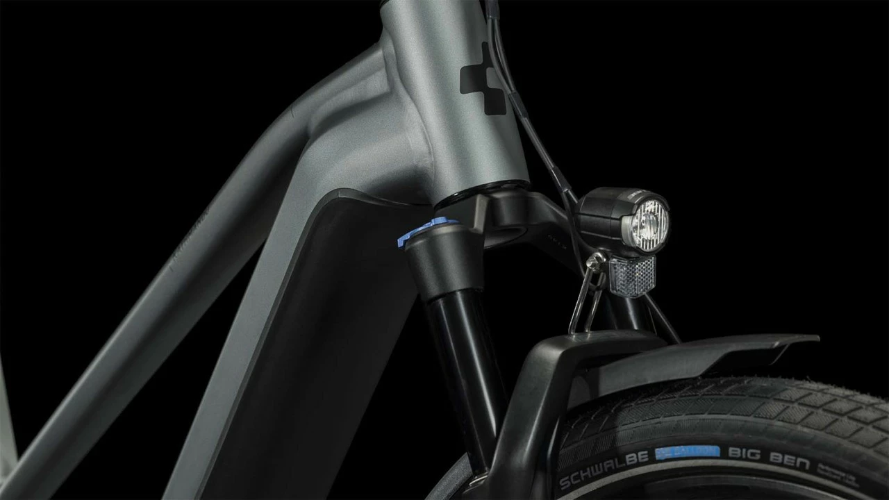 Cube Kathmandu Hybrid Pro 750 Flashgrey N Metal E-Bike Trekkingfiets Dames 6 Cube Kathmandu Hybrid Pro 750 Flashgrey N Metal E-Bike Trekkingfiets Dames - Afbeelding 6