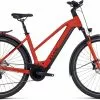 Cube Kathmandu Hybrid EXC 750 Red N Black E-Bike Trekkingfiets Dames