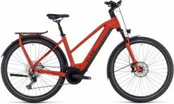 Cube Kathmandu Hybrid EXC 750 Red N Black E-Bike Trekkingfiets Dames