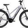 Cube Kathmandu Hybrid SLX 750 Polarsilver N Black E-Bike Trekkingfiets Dames