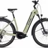 Cube Kathmandu Hybrid SLX 750 Green N Olive E-Bike Trekkingfiets Lage Instap